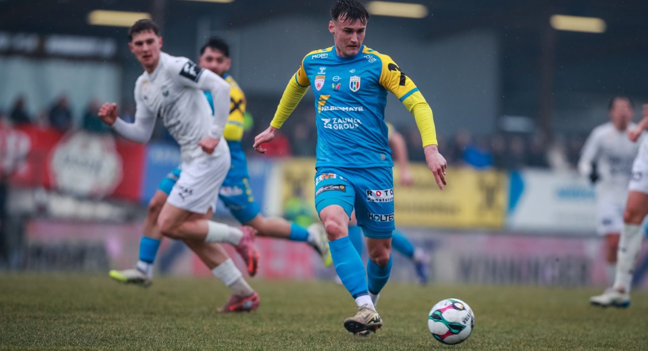 LINZ,AUSTRIA,22.FEB.26 - SOCCER - ADMIRAL 2. Liga, SKU Amstetten vs FC Hertha Wels. Image shows Marek Svec (Wels). Photo: GEPA pictures/ Manuel Binder