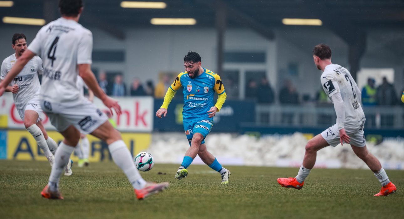 LINZ,AUSTRIA,22.FEB.26 - SOCCER - ADMIRAL 2. Liga, SKU Amstetten vs FC Hertha Wels. Image shows Tolgahan Sahin (Wels). Photo: GEPA pictures/ Manuel Binder